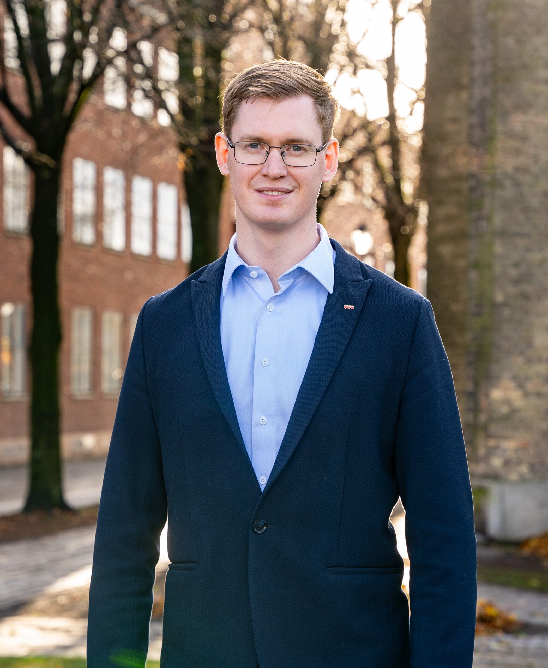 Simon Lindgren Moderaternas kommunråd i Halmstad